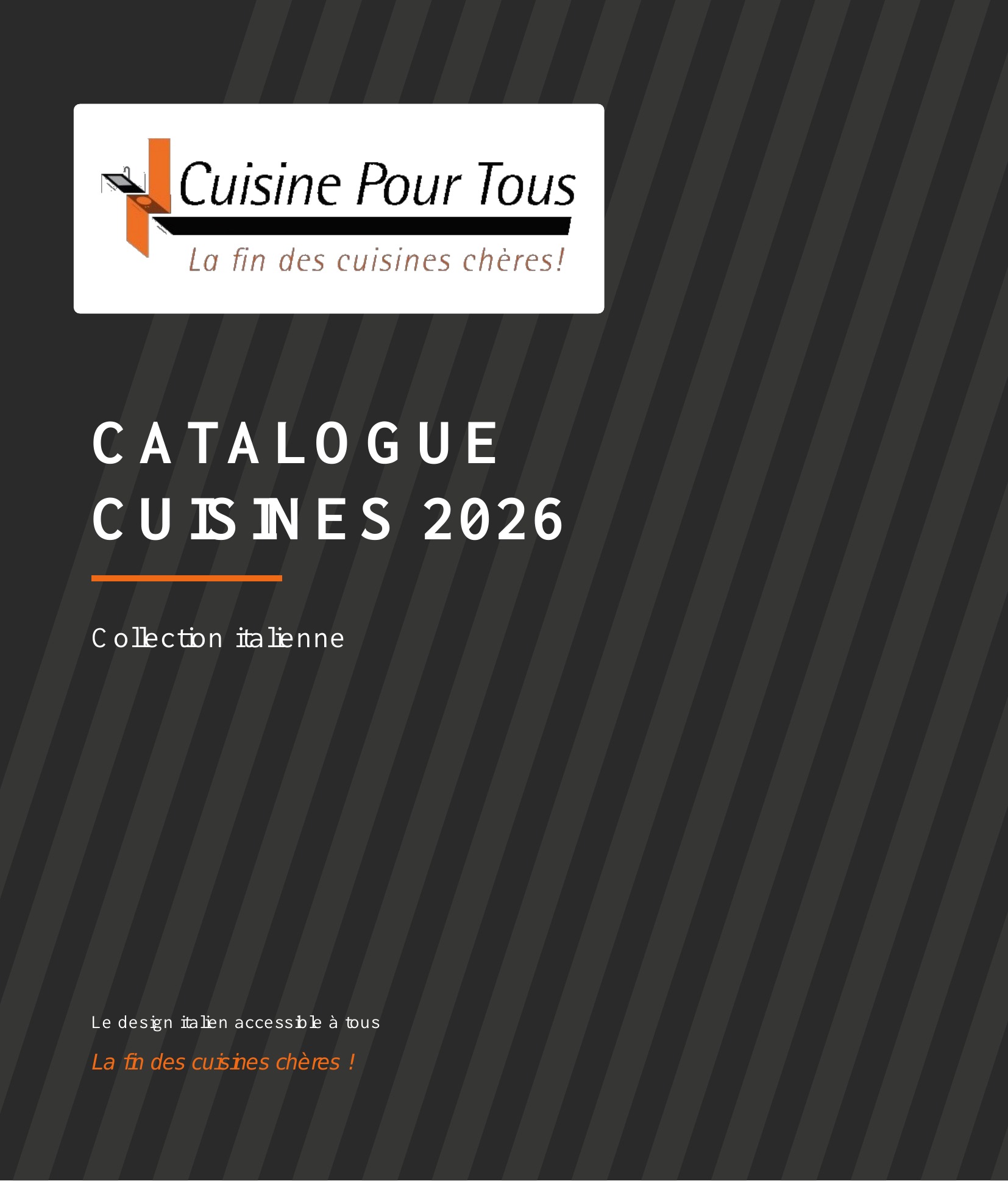 Couverture du catalogue Cuisine Pour Tous 2026
